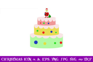 Cake Christmas Icon Icons