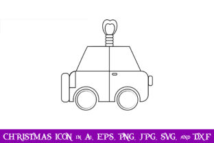 Car Toy Christmas Icon
