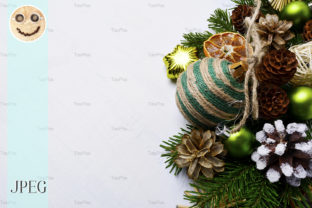 Christmas Background with Handmade for Holiday Projects