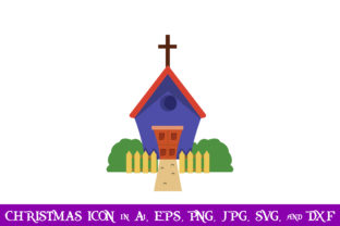 Church Christmas Icon