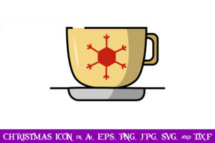 Cup Christmas Icon