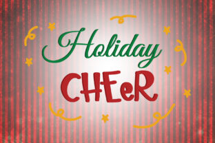 Holiday Cheer Christmas Quotes for Crafts and Branding
