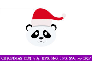 Panda Christmas Icon Icons