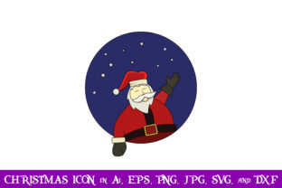 Santa Christmas Icon