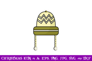 Winter Cap Christmas Icon